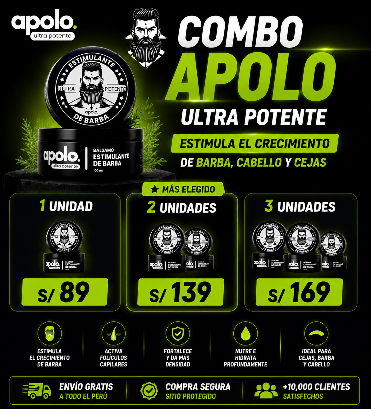 Apolo Balsamo Ultra Potente