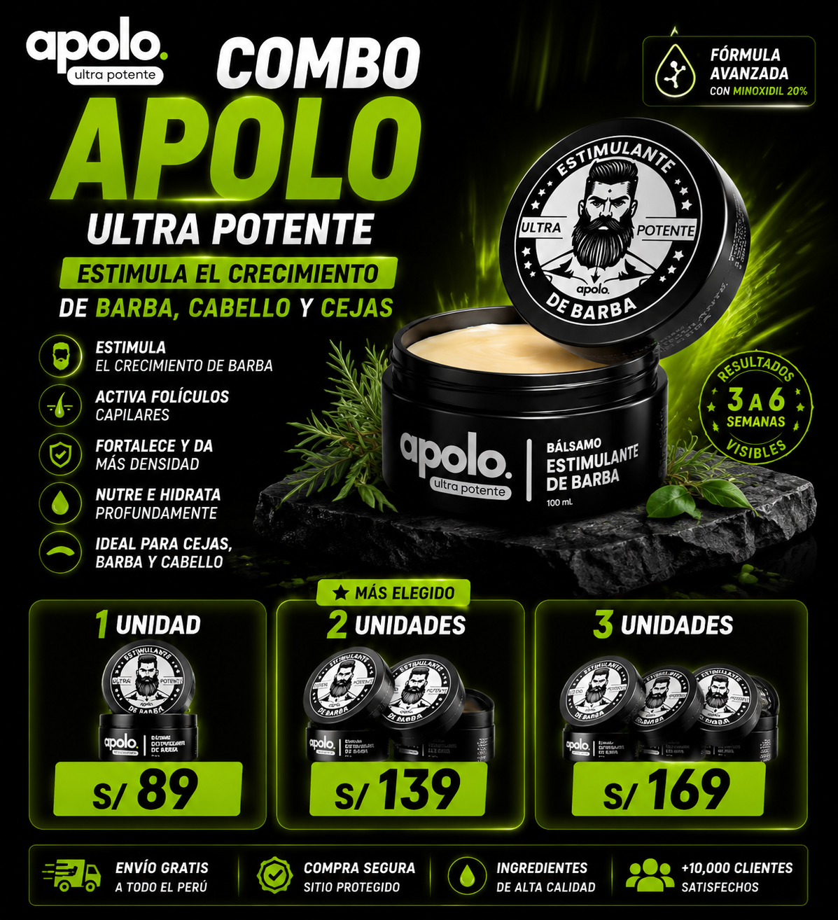 Apolo Balsamo Ultra Potente