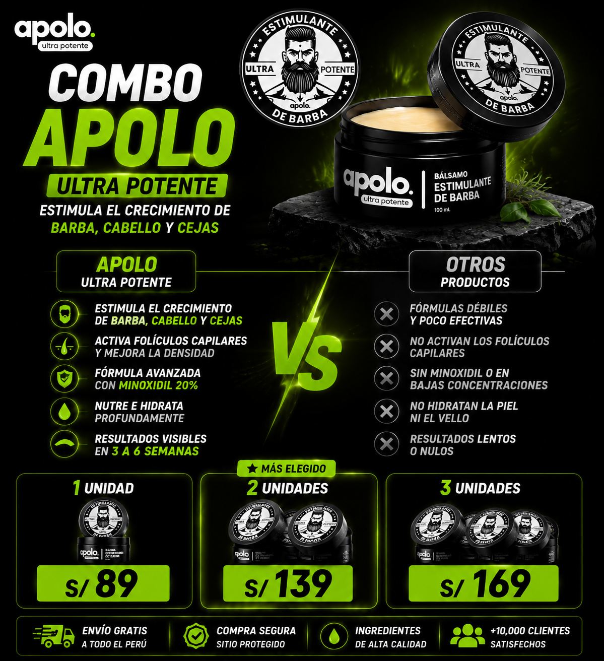 Apolo Balsamo Ultra Potente